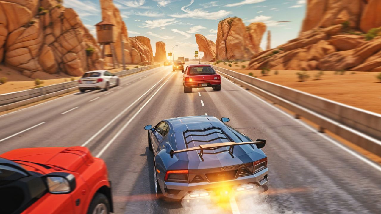 Lambo Traffic Racer